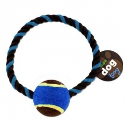Dog Toy - Ball with Rope