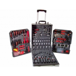 Toolkit in Carry Case with Wheels 186 Piece